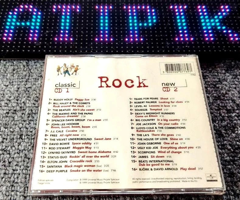 🎸 Cd Les Années Rock 1999 - Édition Spéciale Tirage Limité Beatles Bowie 🥇 – photo 2
